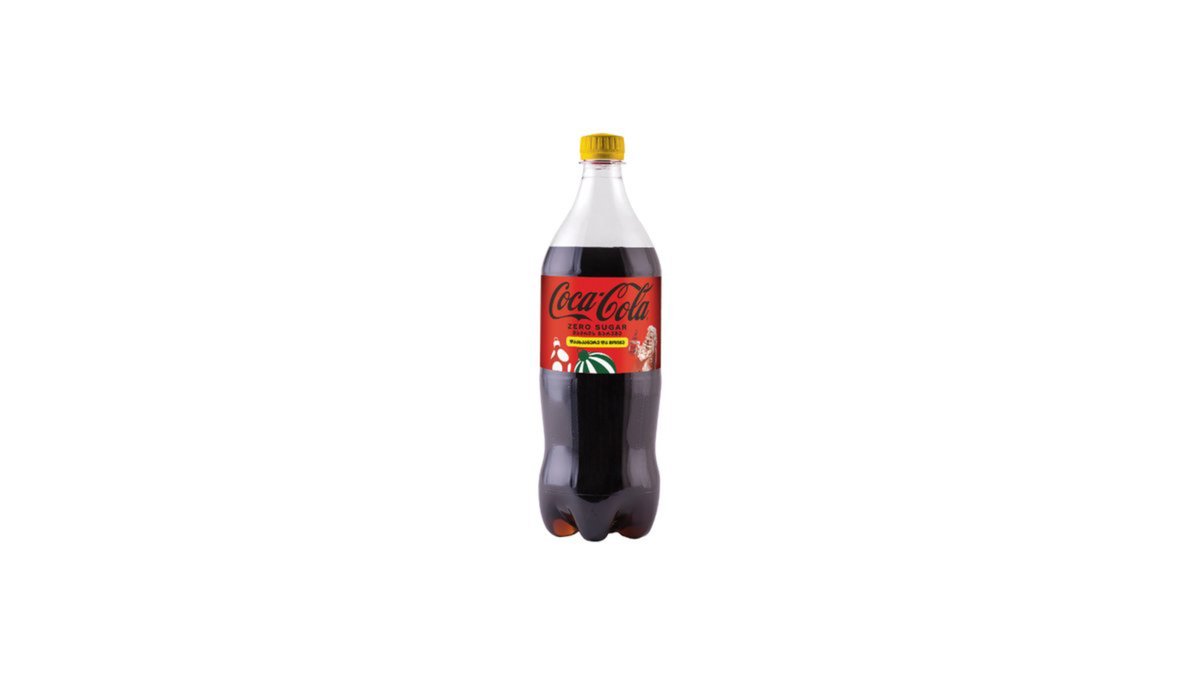 Coca Cola შაქრის გარეშე სასმელი sugar-free (1 l)