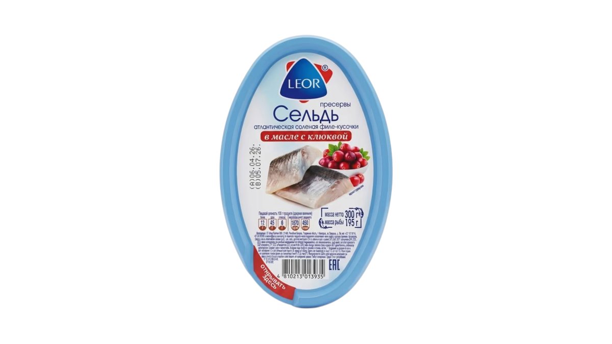 ლეორი fish ქაშაყი ფილე (300 გ)
