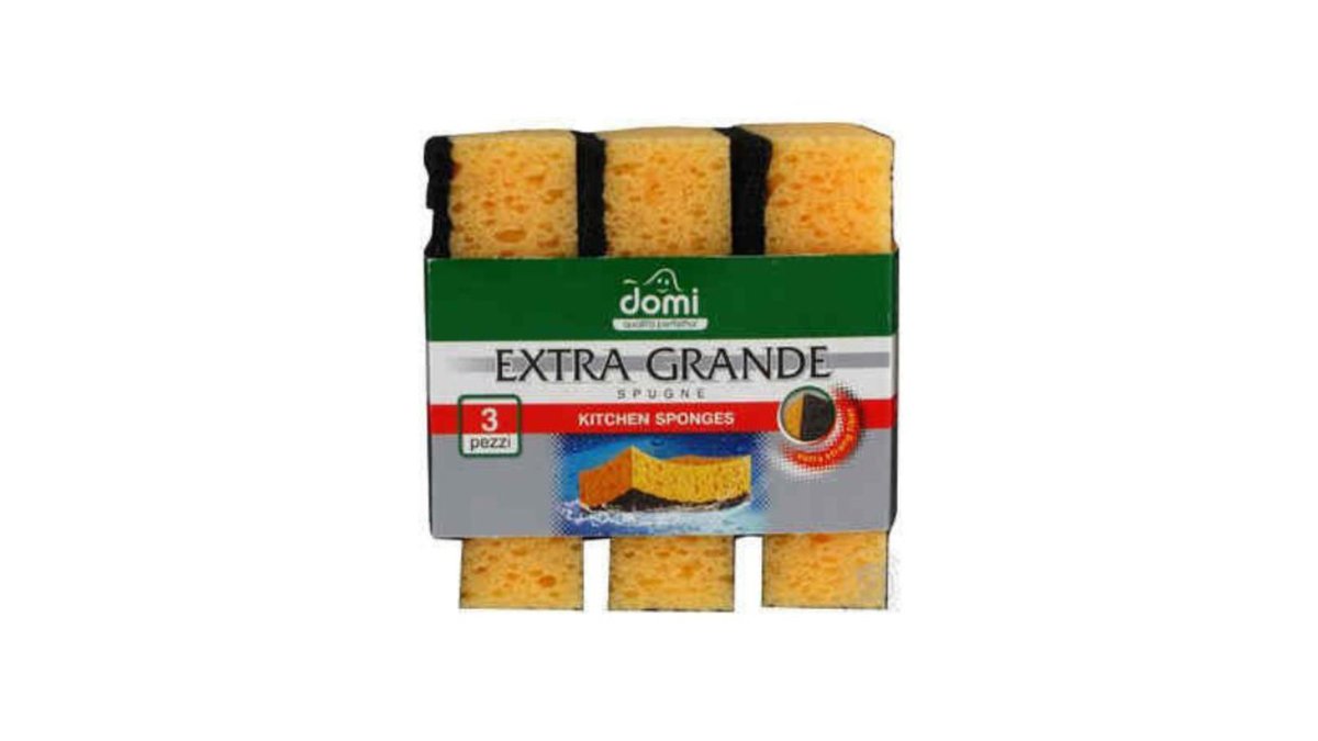 DOMI Губка для мытья посуды large (3 cm)