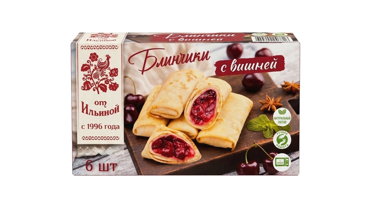 Ilinoy Блинчик cherry (360 g)