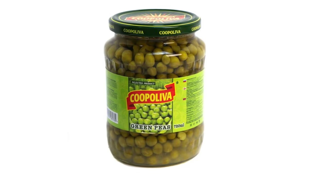 Kopoliva მწვანე ბარდა მწვანე ბარდის (720 ml)