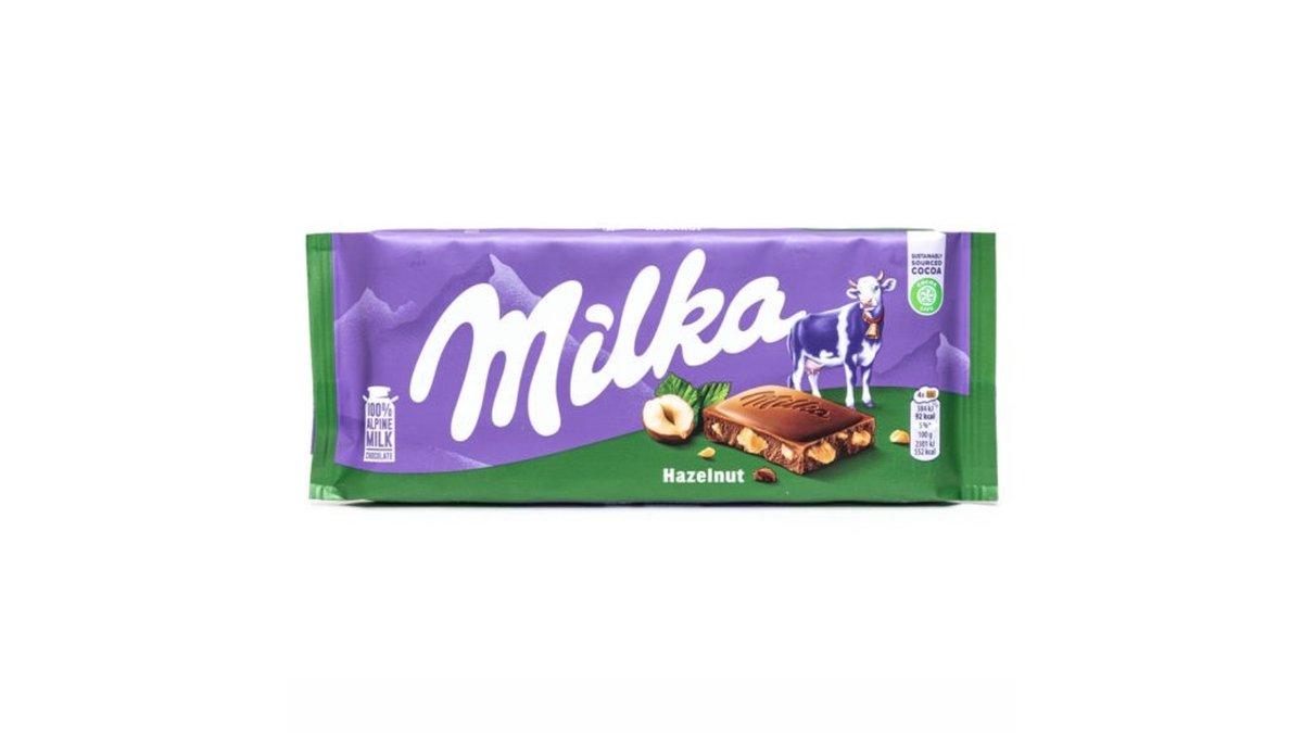 Milka Chocolate with nuts (80 g)