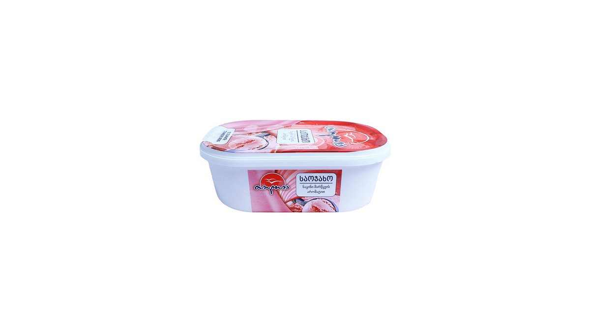 Golia мороженое strawberry flavor (500 g)