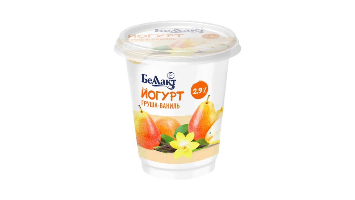 Belact Йогурт pear-vanilla (380 g)