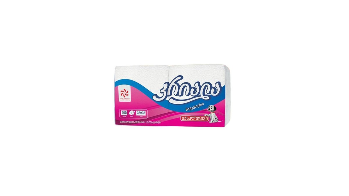 Kriala Napkin 1 Layer 33x33 (200 pcs)