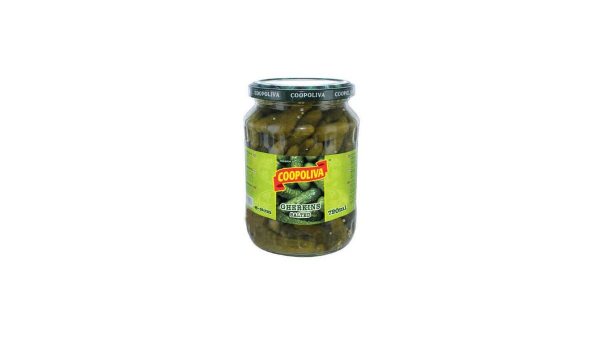 COOPOLIVA Консервированные Огурцы Cucumber marinade