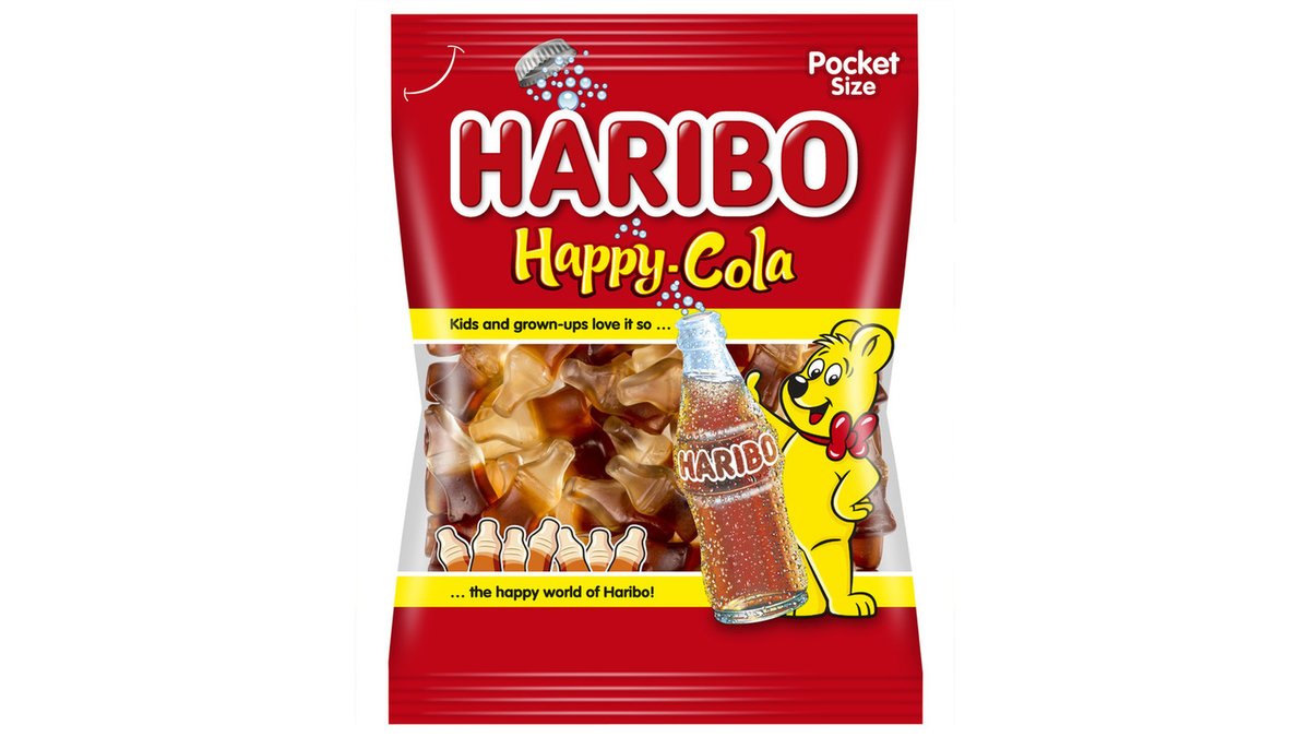 ჰარიბო კანფეტი Happy Cola (80 g)