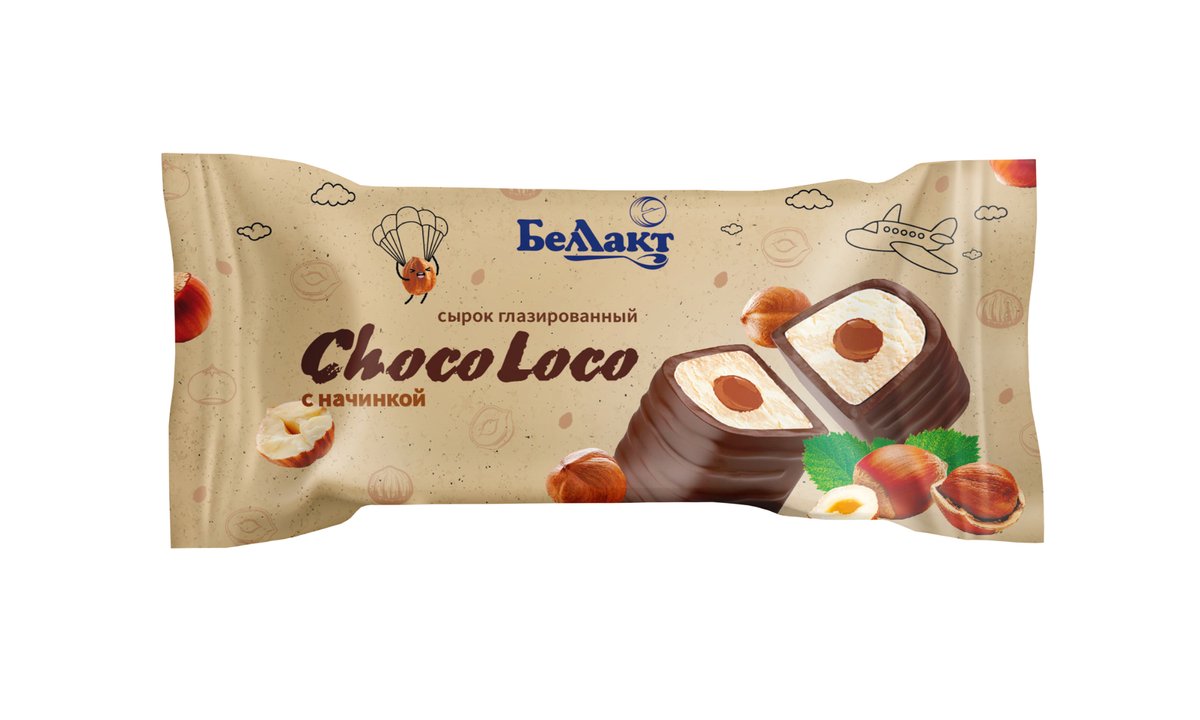 ბელაქტი Шоколад კაკაო და ტყის თხილით 18% (40 g)