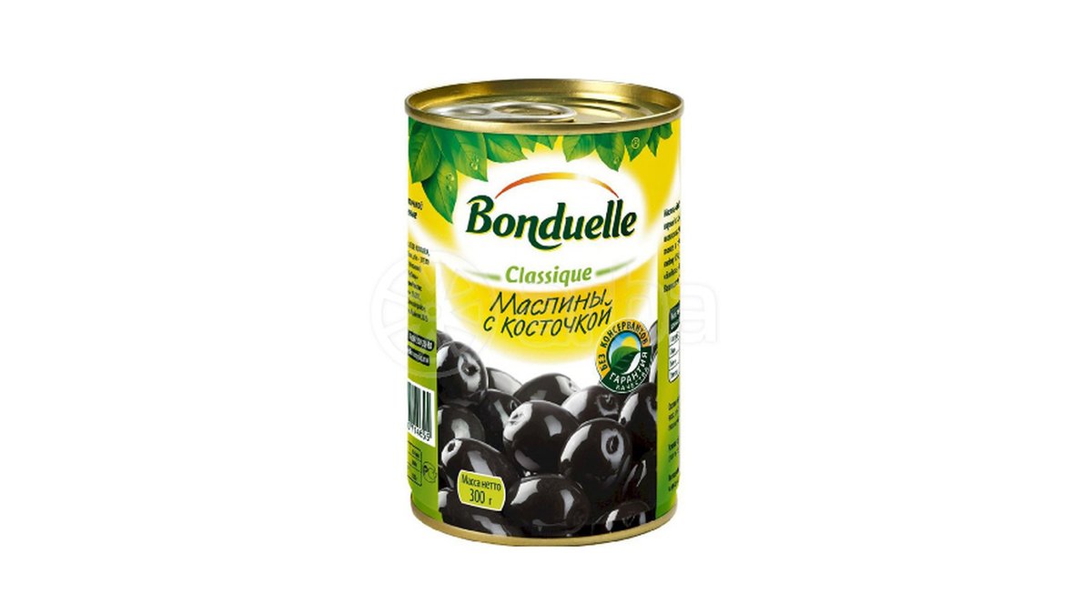 Bonduel შავი ზეთისხილი Kurki (314 ml)