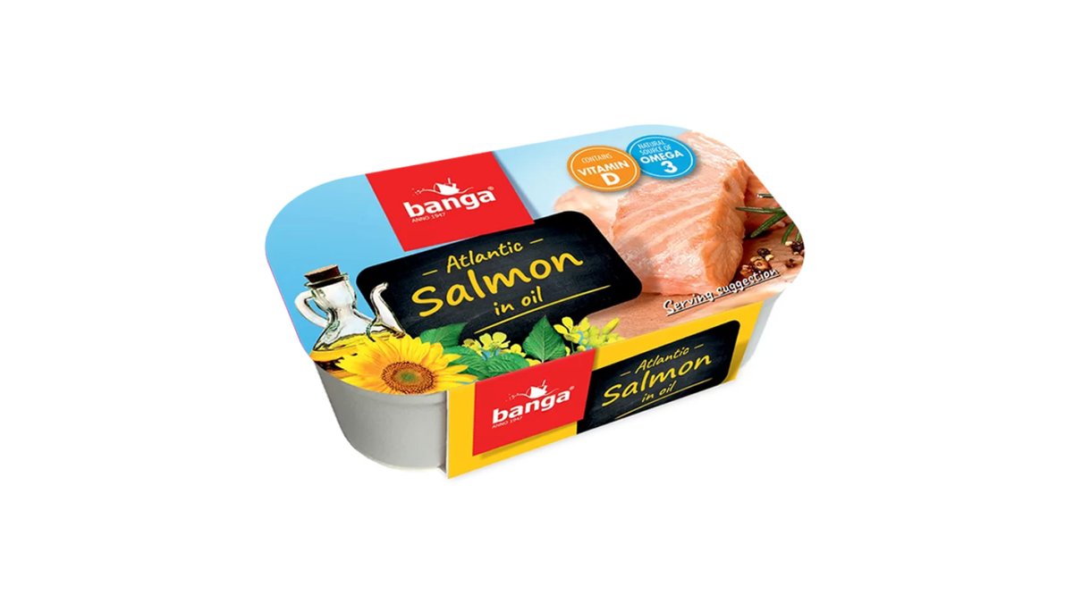 Banga fish Salmon in oil (120 g)