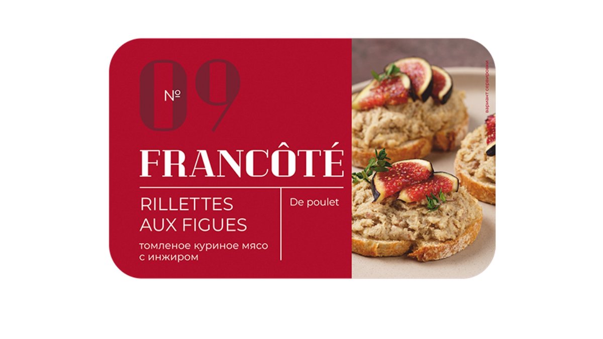Francote Мясной продукт de Poulet (160 გ)