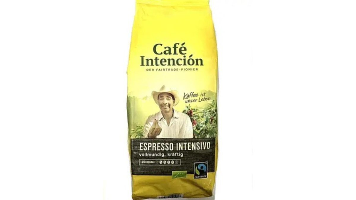 Darboven ყავა Cafe Intencion espresso organic (1000 g)
