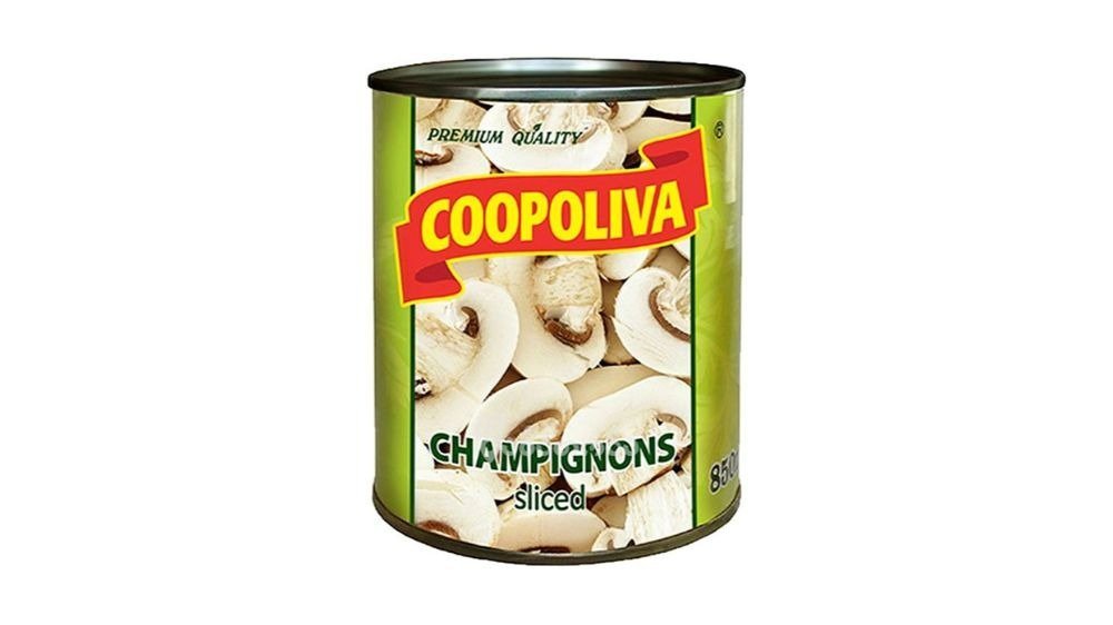 Kopoliva კონსერვირებული სოკო Sliced Premium (850 ml)
