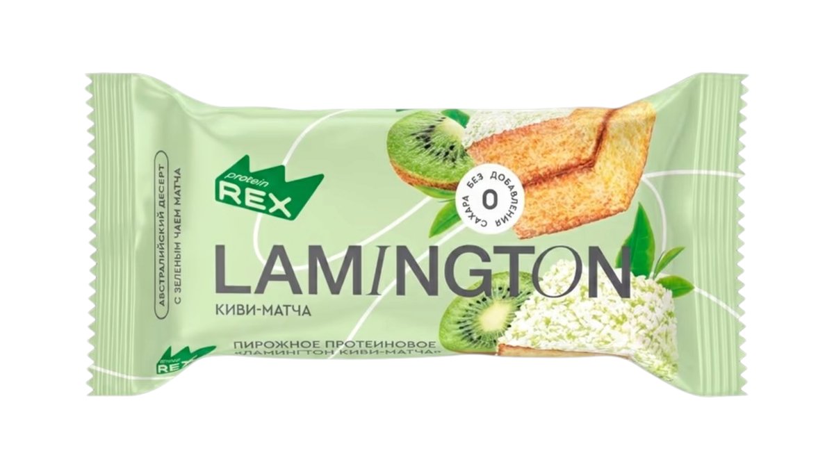 REX Protein Bar Lamington Kiwi-Matcha (50 g)