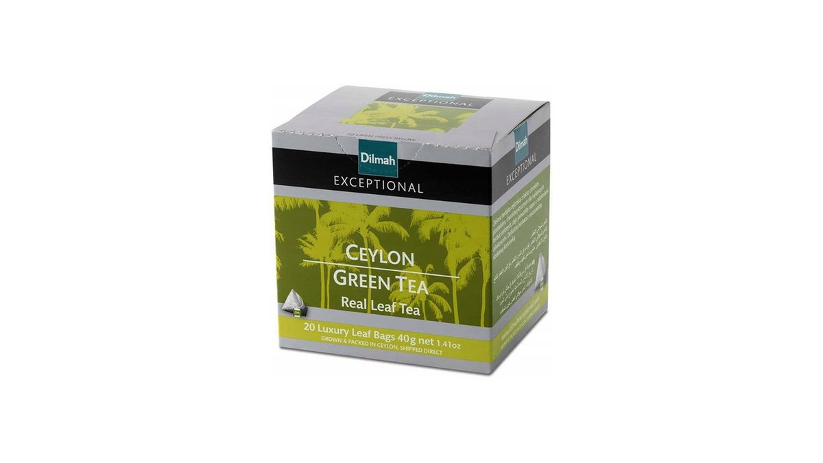 DILMAH Tea მწვანე (20 pcs)
