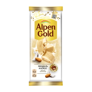 Alpen Gold Chocolate Coconut & almonds (90 g)