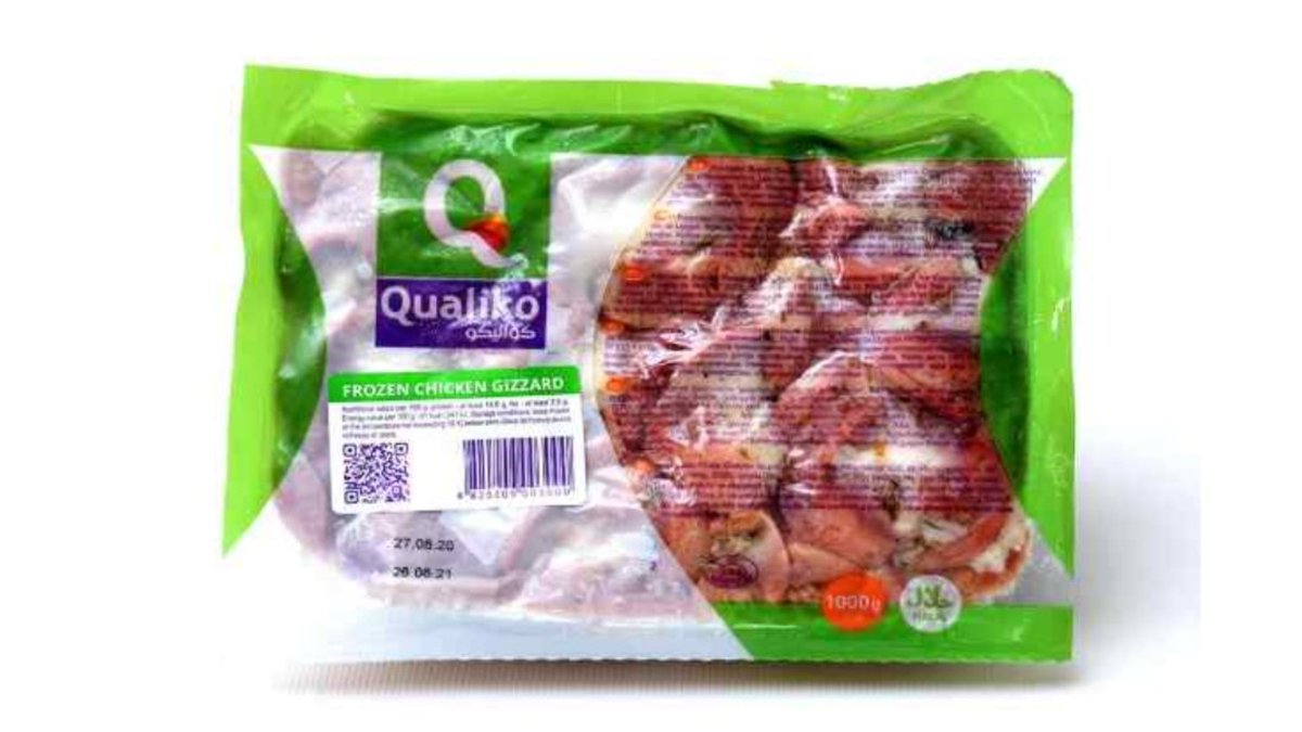 Qualiko Куриный Желудок ქათმის კუჭი (10 kg)