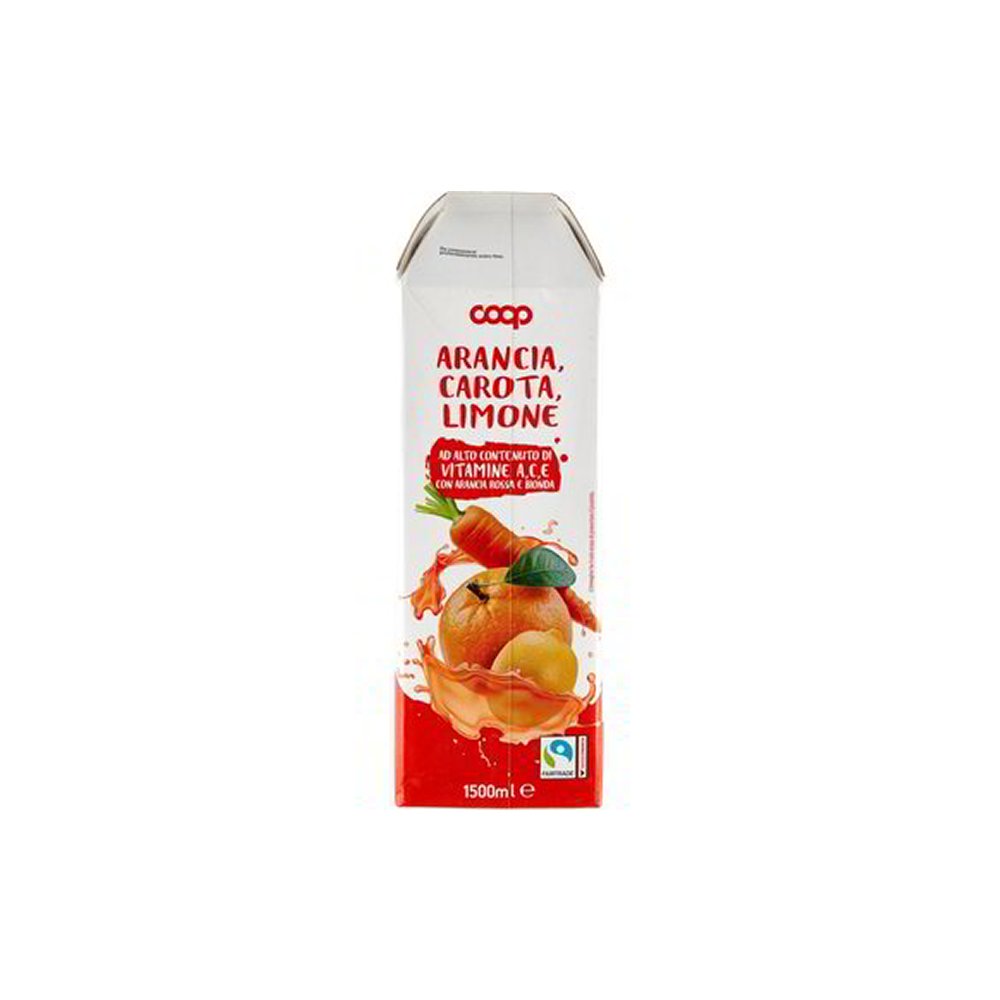 COOP წვენი orange, lemon, carrot (1 l)