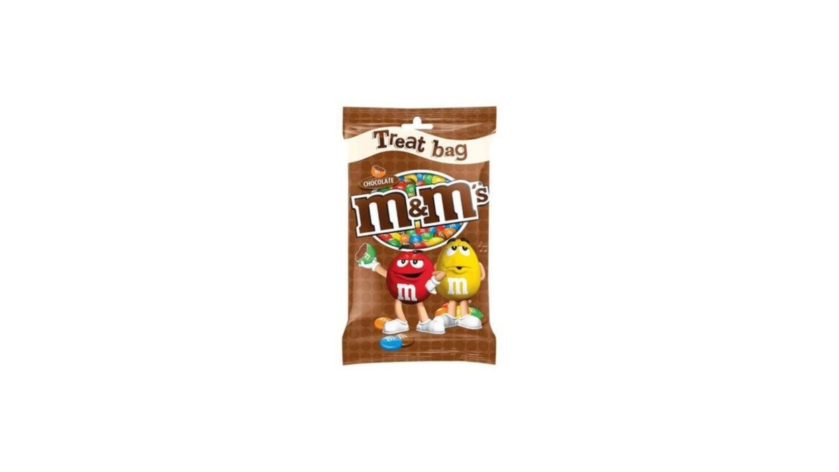 M&M конфета chocolate (82 g)