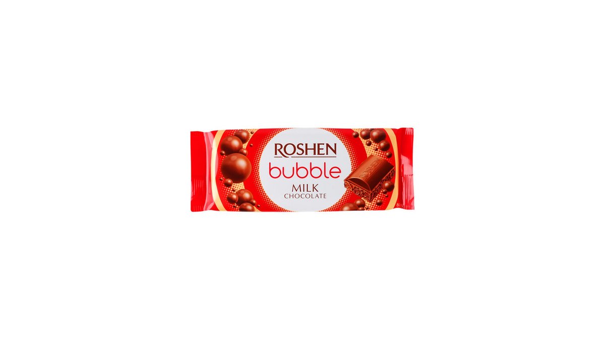 Roshen Шоколад porous chocolate milk bubble (80 g)