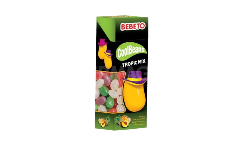 Jellybon კანფეტი tropical fruit (36 g)