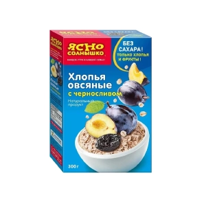 Solnishko Овсяные крупы plum (300 g)