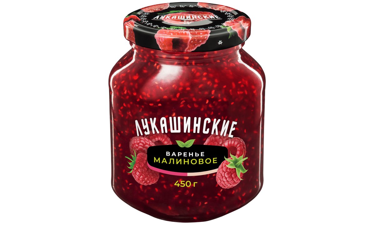 Lukashinsky Jam ჟოლოს (450 g)