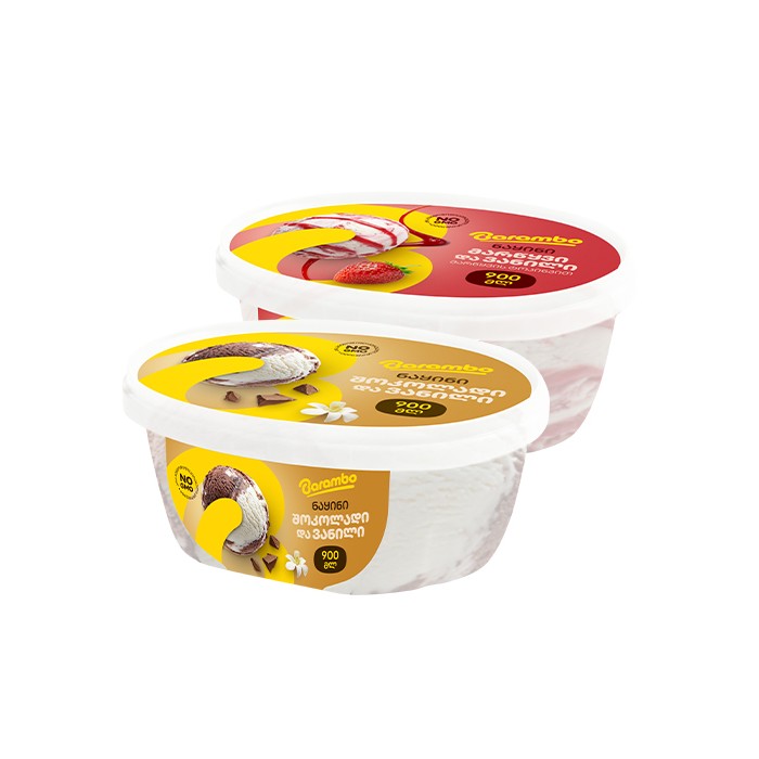 ბარამბო ice cream საოჯახო (900 ml)