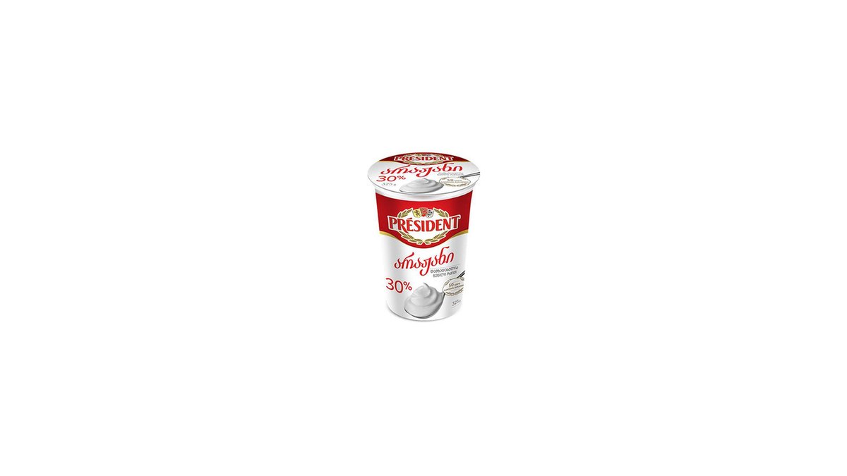 პრეზიდენტი Sour cream 30% (325 g)
