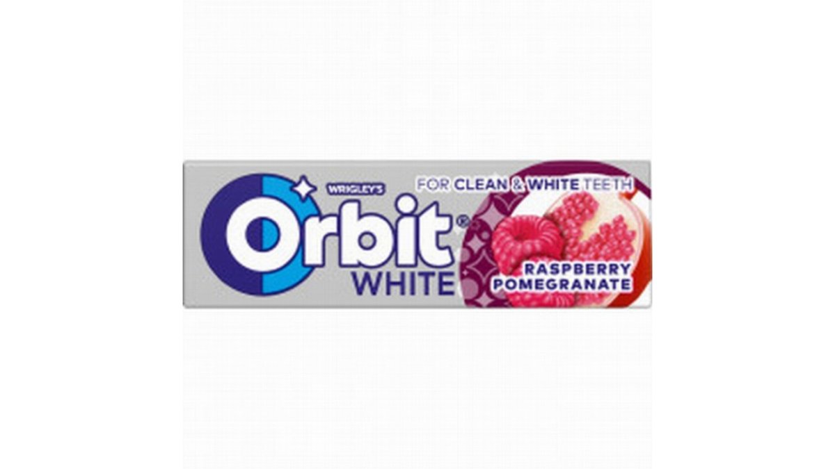 Orbit жевательная резинка White Raspberry-Pomegranate (14 g)