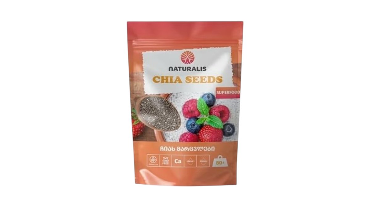 Naturalis ჩიას თესლები Chia seeds (80 g)