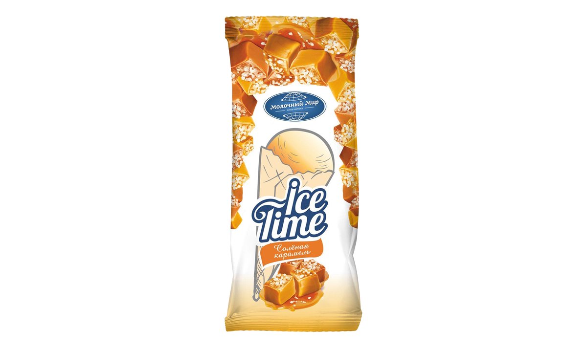 Ice-Time ნაყინი salted caramel