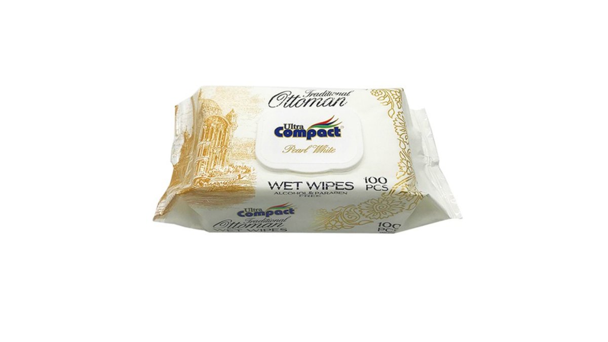 Compact ანტიბაქტერიული ნესტიანი ხელსახოცი Baby Swaddle (100 pcs)