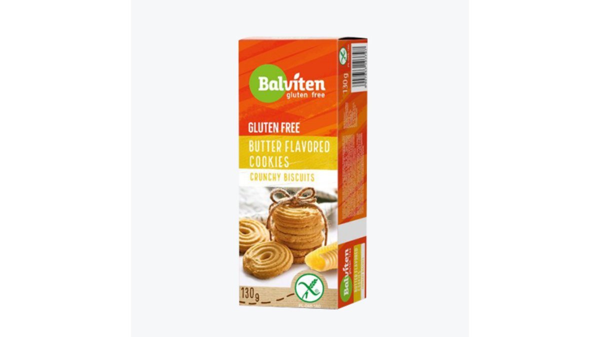 Balviten ბისკვიტები butter flavor gluten-free (130 g)