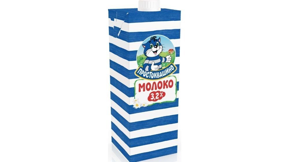 Prostokvashino milk UHT 3.2% (950 ml)