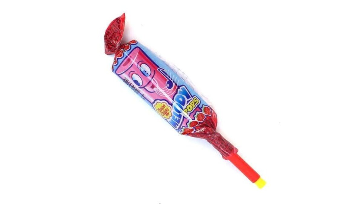 Chupa Chups კანფეტი musical strawberry flavor (15 g)