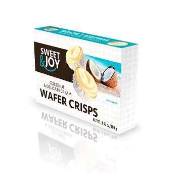 Sweet Brands ვაფლი coconut & light cream (100 g)