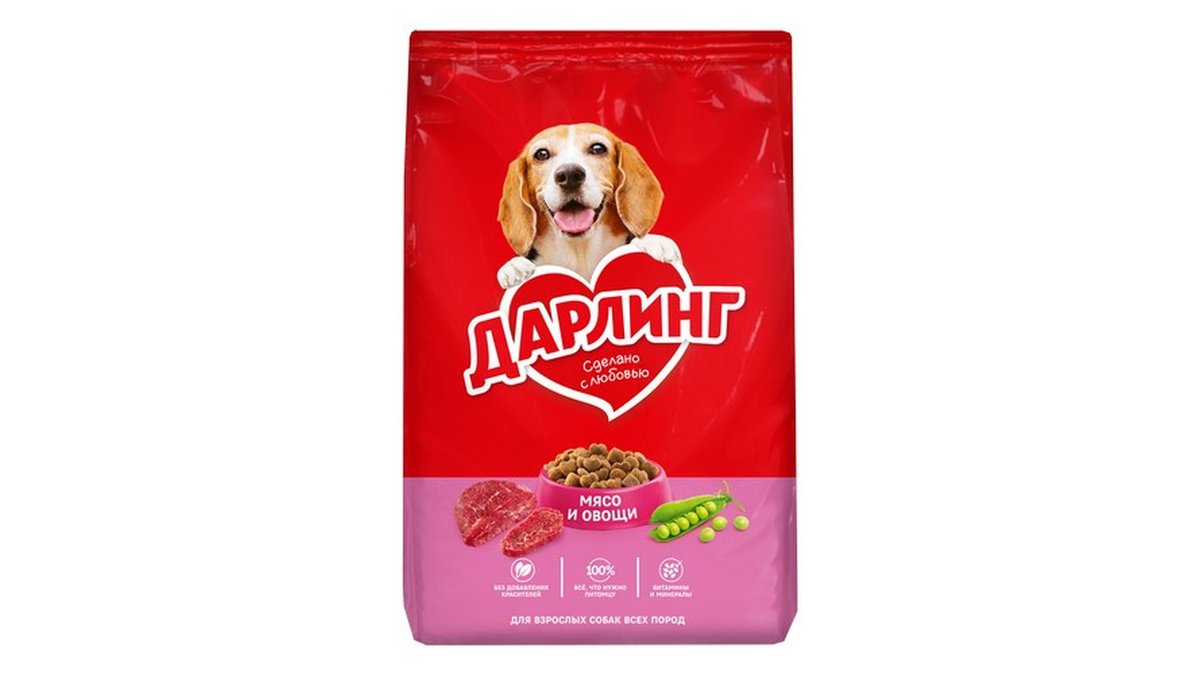 Darling ცხოველების საკვები Sack & Bost (500 g)