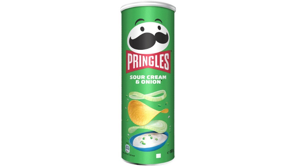 Pringles ჩიპსი Sour Cream and Onion (158 g)