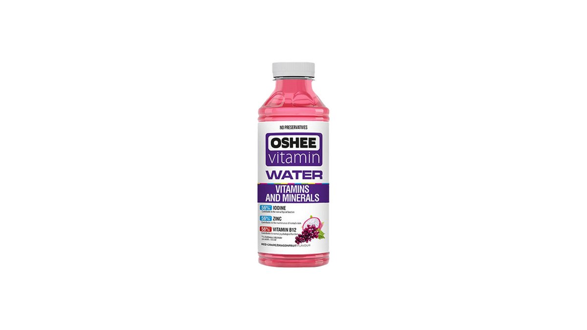 OSHEE უგაზო წყალი vit&miner (555 ml)