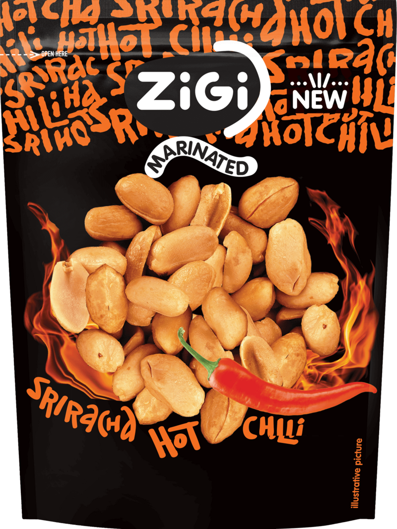 ZIGI ქოქოსი Spicy Sriracha (70 gr)