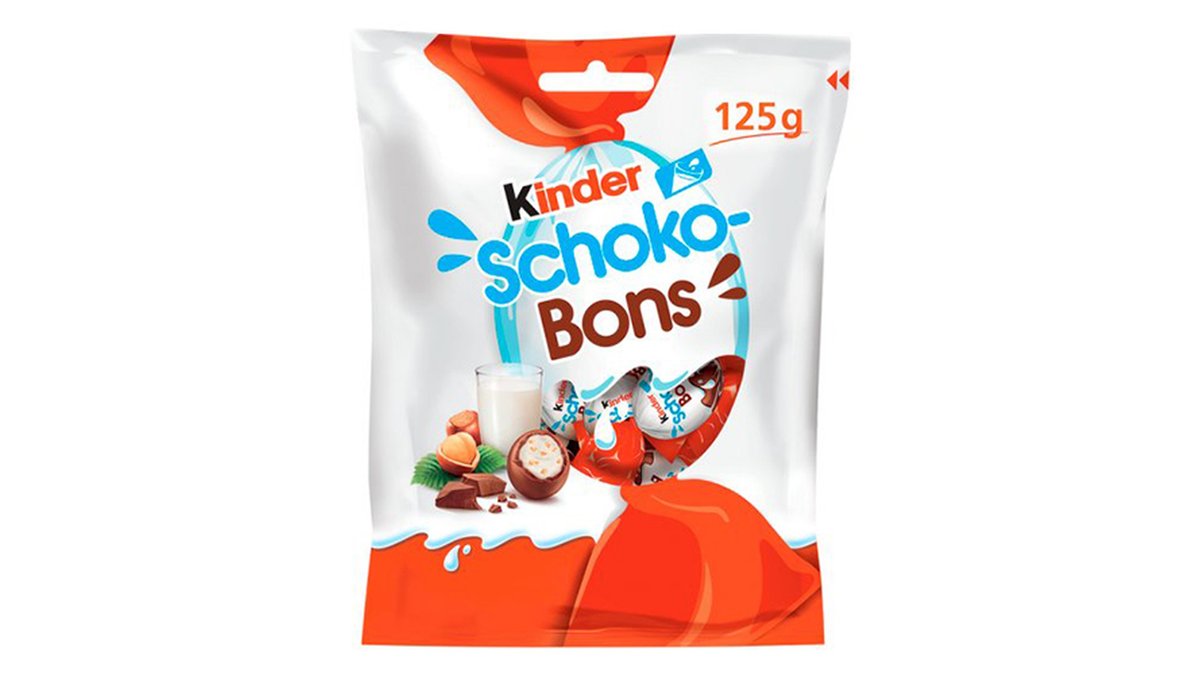 Kinder შოკოლადი with nuts (125 g)