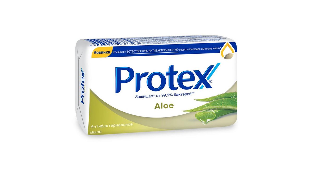 პროტექსი მყარი საპონი Aloe (90 g)