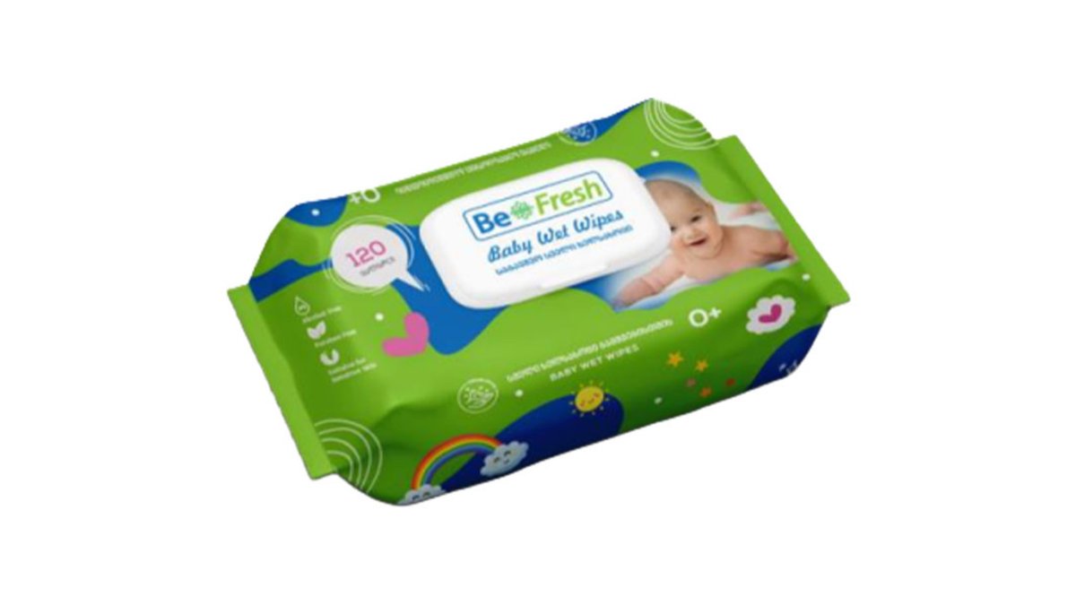 B Fresh Влажная салфетка green (120 pcs)