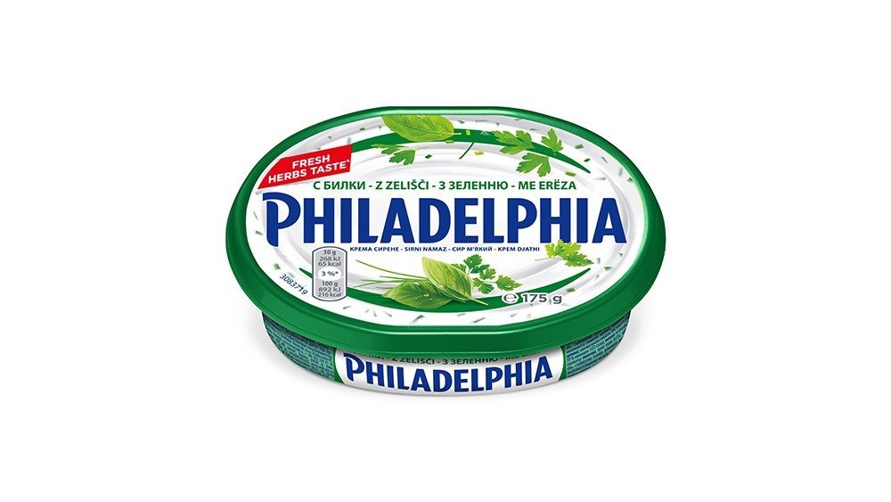 ფილადელფია Butter with herbs