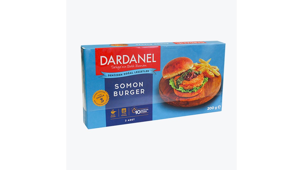 Dardanelles Fish Burger salmon burger (200 gr)
