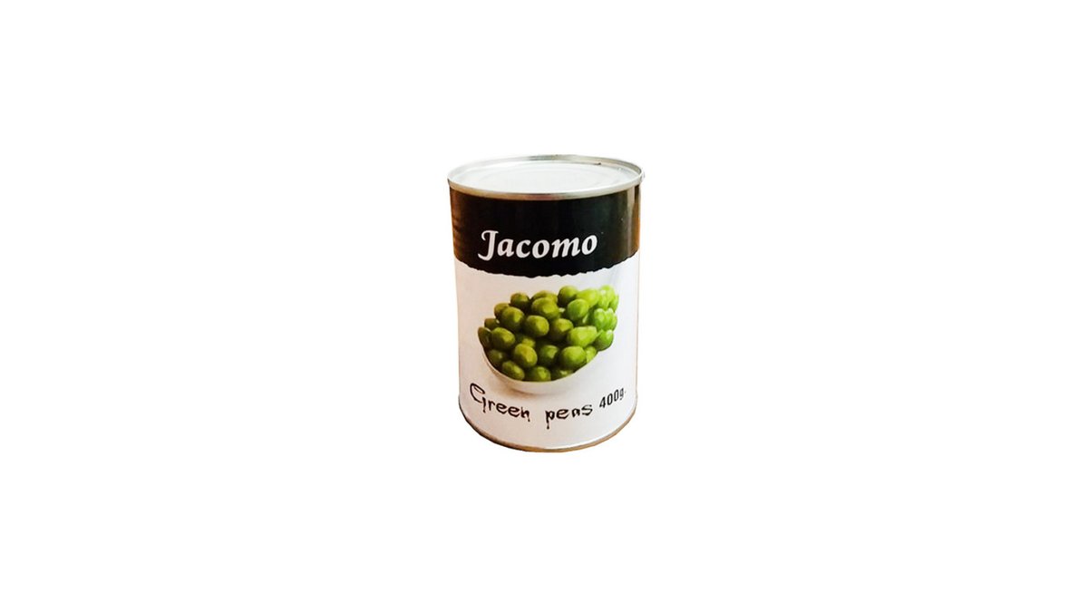 JACOMO Green Peas მწვანე (400 g)