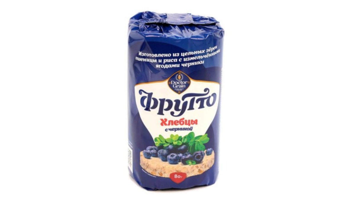 Dr. Grain Crispy Bread with blueberries (80 g)