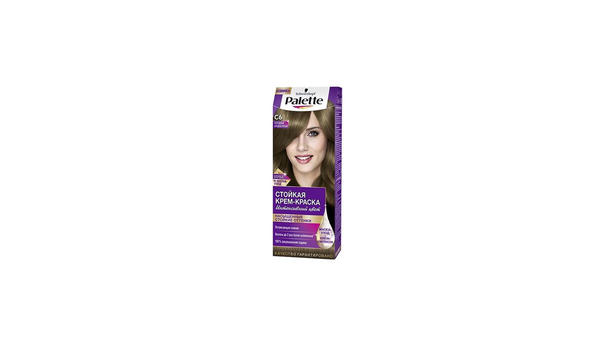 პალეტი თმის საღებავი C6 (1 pcs)