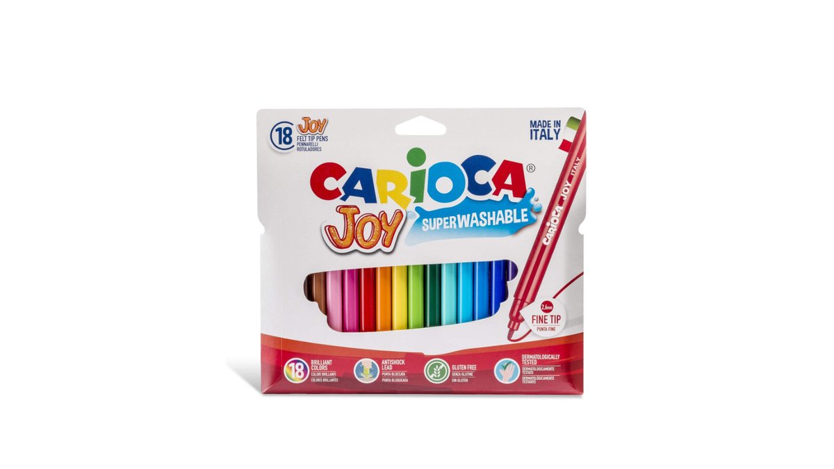 CARIOCA Маркер постоянный 18 colors
